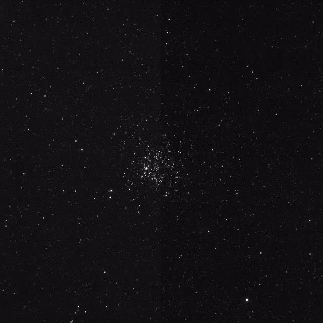 The Wild Duck Cluster M11, a rich open cluster of several hundred stars in Scutum.