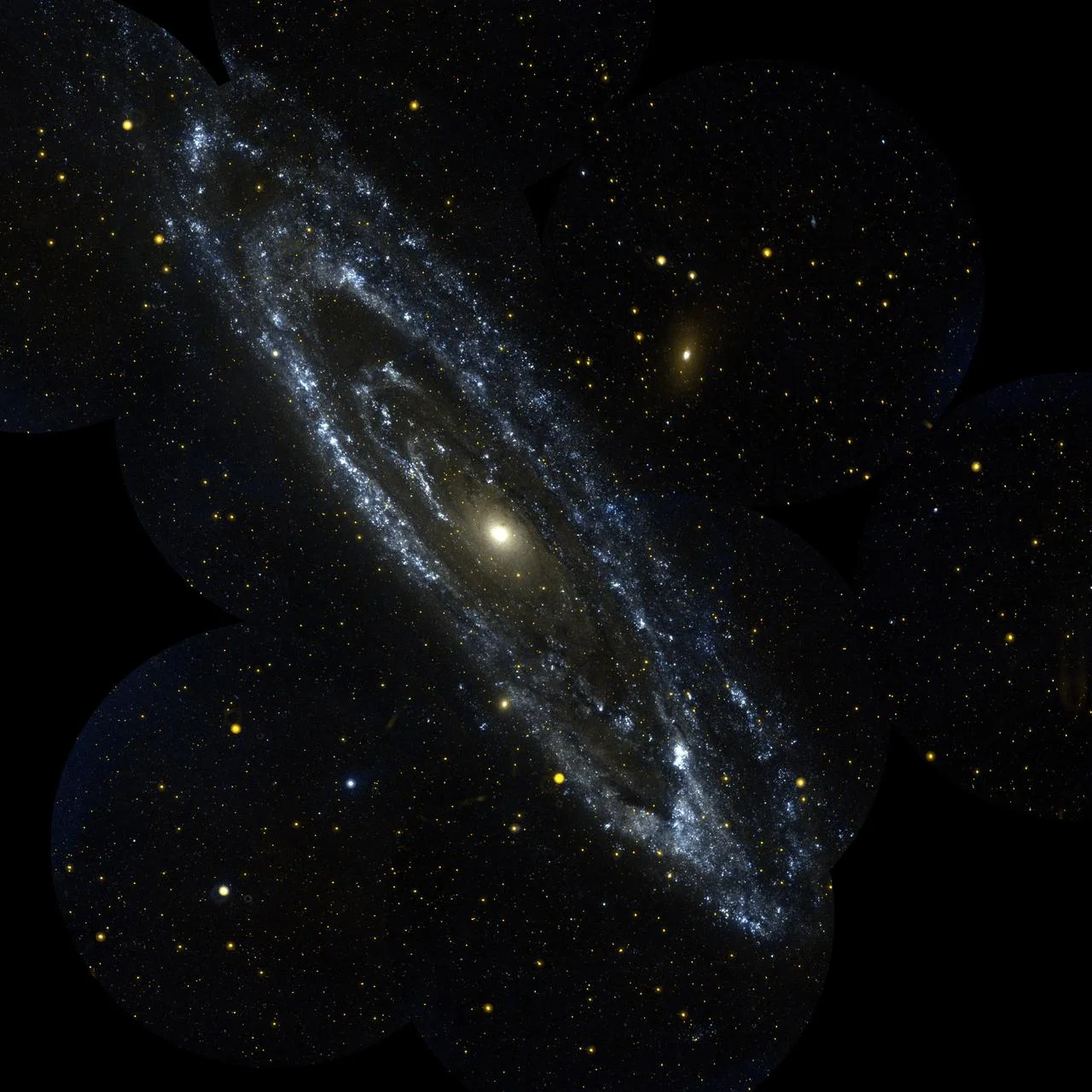 Andromeda Galaxy, an existing approved gallery reference image credited to NASA, JPL and Caltech