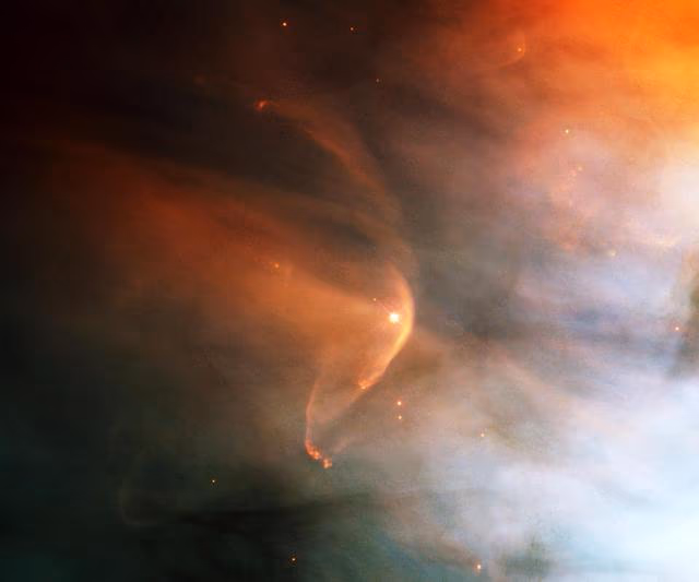 Orion Nebula M42 with the bright Trapezium core and surrounding pillars of glowing hydrogen and dust.
